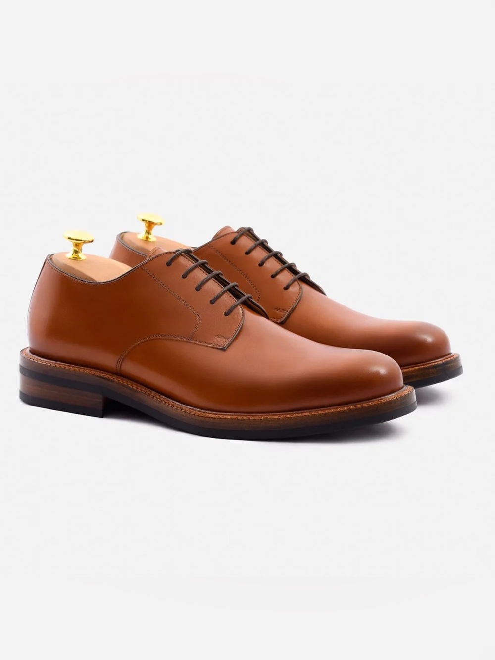 Beckett Simonon Cognac Leather Dunham Derby
